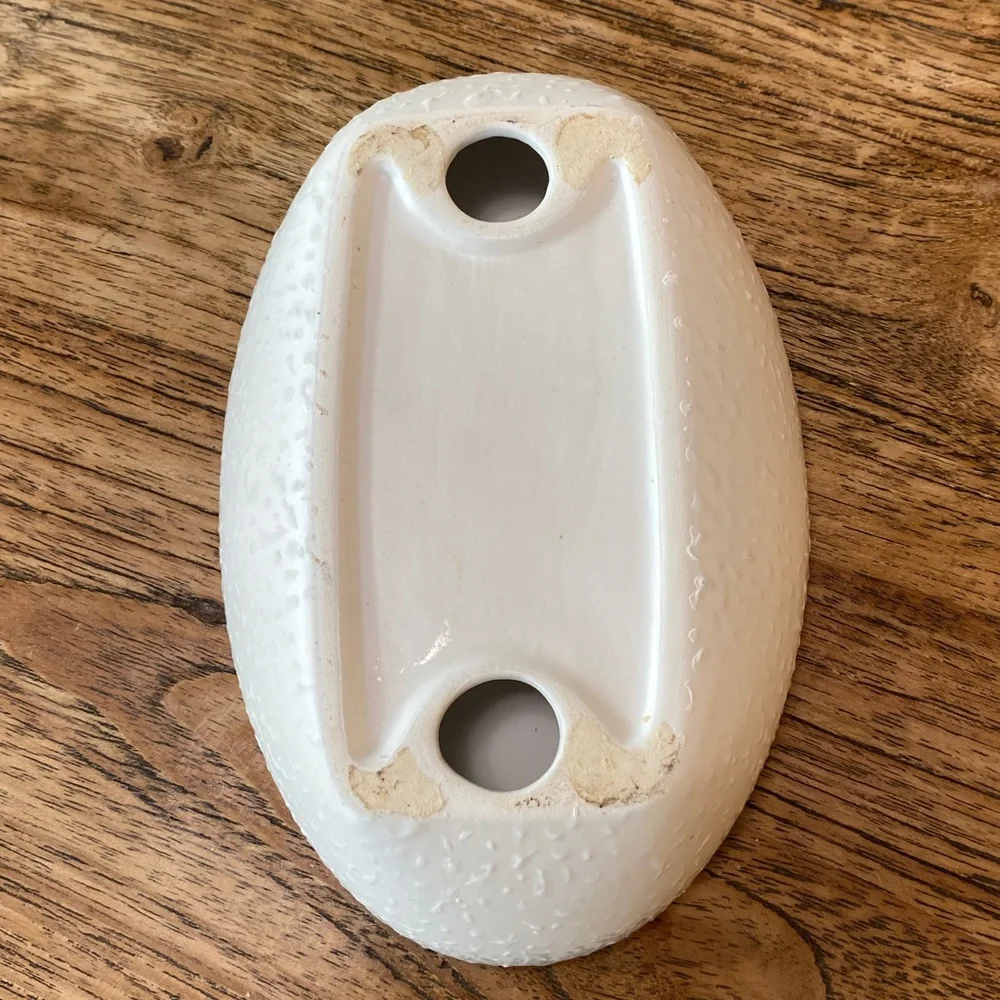 White Ceramic Happiness and Love Set